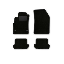 Auto-Fußmatten Classic schwarz für Renault Megane CC Typ 3 / Z ab 2010