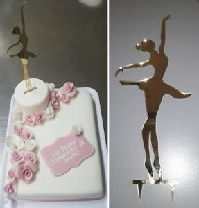 Topper Cake Ballerina Di Danza Classica Ebay