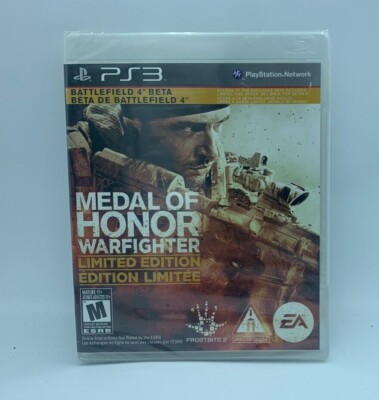  MEDAL OF HONOR WARFIGHTER LIMITED EDITION PS3 NEW SEALED