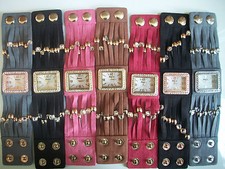 GENEVA WOMEN'S SOFT LEATHER LIKE SWEDE BAND RHINESTONE FASHION CASUAL WATCH