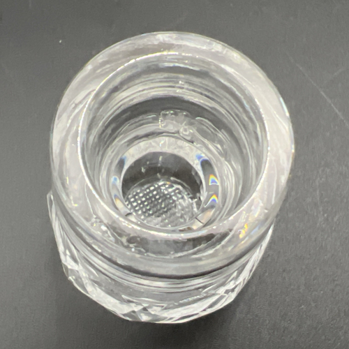 Antique Cut Glass Cane and Flashed Star Condiment Ketchup 6 1/4" Jar - Bild 5 von 14