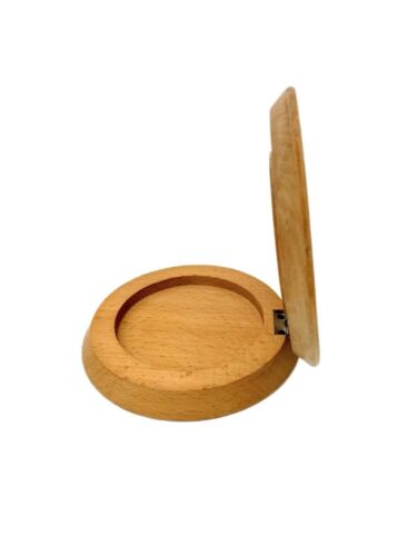 Tortilla di mais in legno gallo cerniera metallo dipinto a mano farina di pollo Messico - Foto 5 di 7