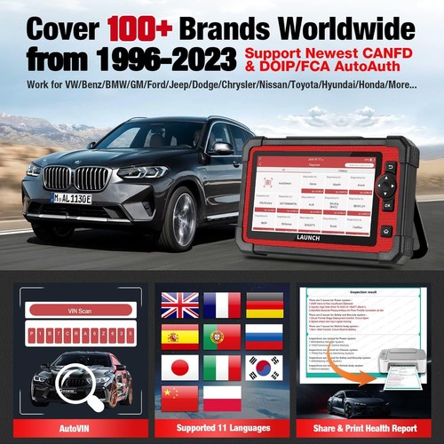 2025 LAUNCH CRP919E CRP129E PLUS PRO Car Diagnostic Tool All System Scanner WIFI - Picture 9 of 35