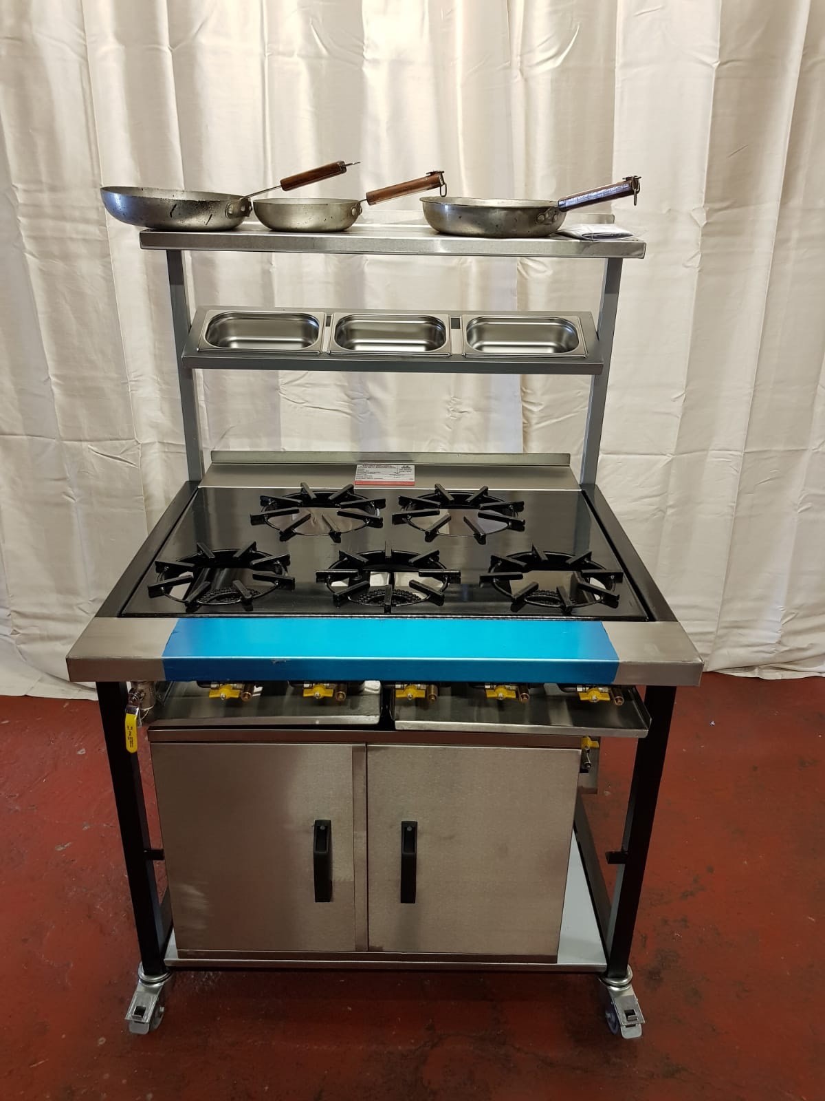 flat surface gas stove