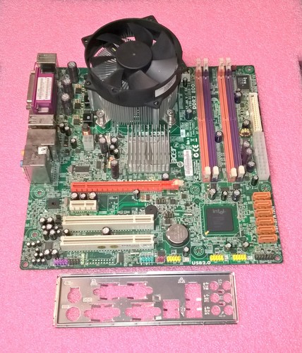Scheda Madre Socket 775 ACER Q35T-AM(VERITON M661) + CPU DUAL CORE E5200 2,50GHz