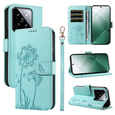 Handyhülle Für Xiaomi Redmi Note 14 13 12 Pro K70 K60 Schutz Tasche Wallet Case