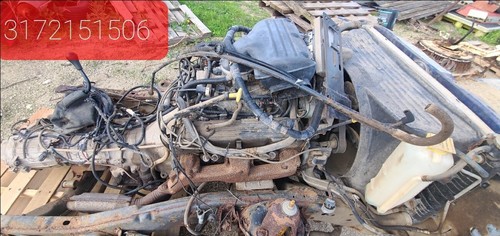 1997 Dodge 2500 Engine Transmission Front Rear Axle 4wd For Parts Truck Running