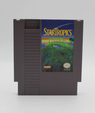 Star Tropics (Nintendo NES , 1990) Authentic Tested/Works Clean