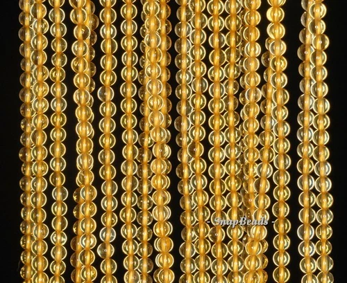 PIEDRA PRECIOSA CITRINO MIEL 2 MM GRADO AAA AMARILLO PROFUNDO REDONDO 2 MM CUENTAS SUELTAS 15,5 pulgadas - Imagen 1 de 1