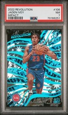 2022 Revolution Jaden Ivey RC #106 Impact #1/149 First on Print PSA 7