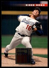 Hideo Nomo 1996 Donruss #390 Los Angeles Dodgers MLB READ FREE SHIP