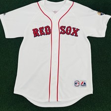 Majestic Boston Red Sox Jersey Mens Medium Jacob Ellsbury MLB World Series 2007