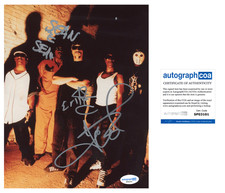 'Body Count' Signed 8x10 Photo 'Ice-T, Sean E Sean, Ernie C.' ACOA Ice T