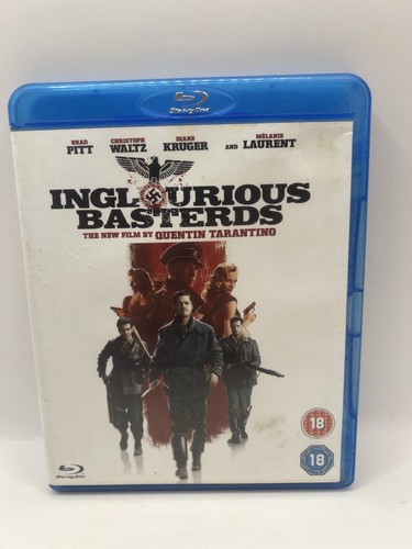 Inglourious Basterds Blu-Ray (2009) Brad Pitt, Tarantino (DIR) cert 18