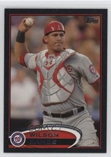 2012 Topps Black 30/61 Wilson Ramos #12 7xr