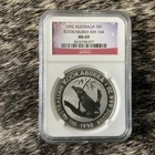 1992 Australian Silver Kookaburra 1 oz — photo from another recent sale