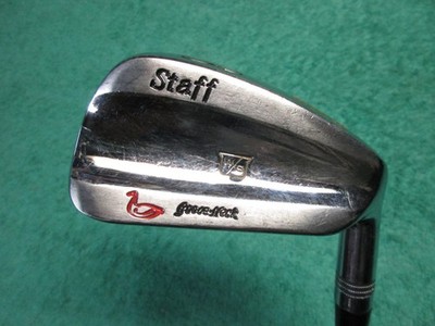 Wilson Staff Goose Neck 8 Iron - 36.5'' Dyna-Step Black Flex Steel Shaft, OS Grip
