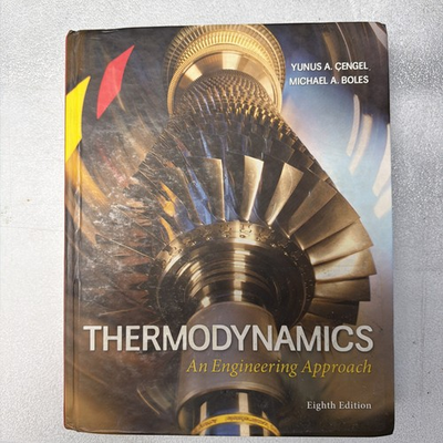 #ad Thermodynamics: an Engineering Approach by Yunus A. Cengel and Michael A.... $49.90