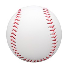 Standard 9 Inch Handmade Baseballs Rubber Inner Soft Baseball 7.2cm Softbal EC