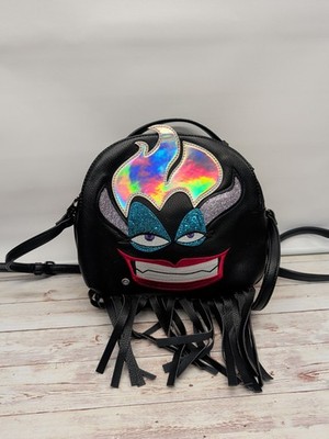 DISNEY URSULA DANIELLE NICOLE DISNEY HOLOGRAPHIC FRINGE CROSSBODY BAG