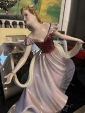 Tänzerin Stephan Dakon Keramos Art Deko Beschädigt