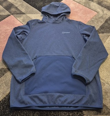 Berghaus Cullain Softshell Hoodie Pullover Kängurutasche leicht XL