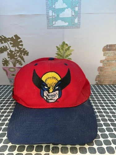 Vintage 1993 Marvel Comics X-Men Wolverine American Needle Snapback Hat