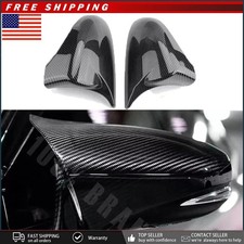 2x Mirror Cover Wing Side Mirror Cap For Lexus Is200 Is250 Is300 Is350 14-20 Abs