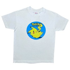 Vintage 1999 Nintendo Pok mon Gotta Catch Em All Pikachu Yoouth T-Shirt Sz M