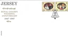 Jersey Comm/FDC -Royal Golden Wedding Anniversary - 1997 (JES357)