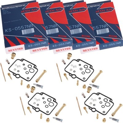 4x Keyster KS-0557 Vergaser Reparatursatz für Suzuki GSF1200 Bandit 96-00 GV75A