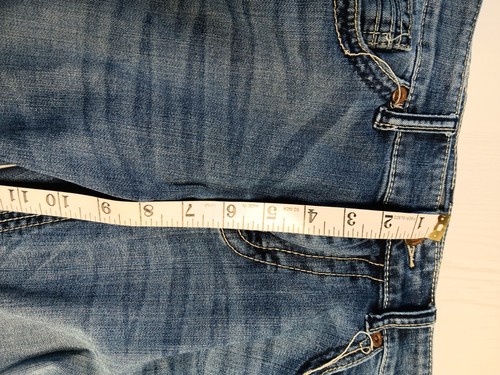 BKE Aiden Jeans Herren 31R (31x30) Bootleg Whiskered Denim Distressed - Bild 12 von 24