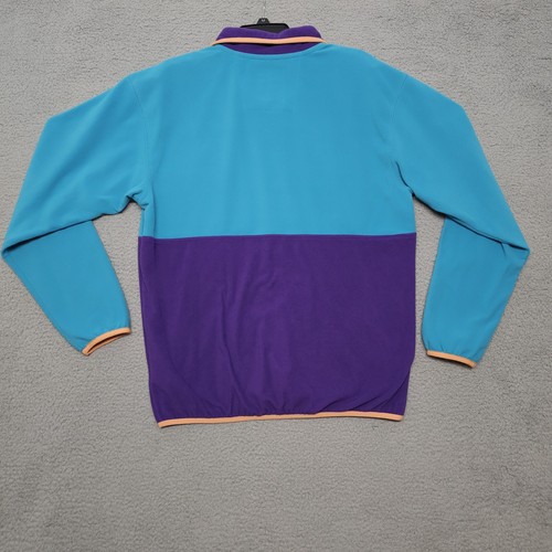 Columbia Back Bowl Full Zip Fleece Men’s Size Medium Blue / Purple - Picture 10 of 16