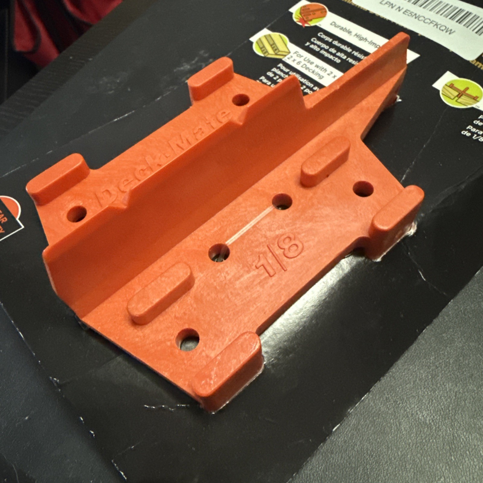 Johnson Level & Tool 60-275 DeckMate Deck Plank and Fastener Spacing Gauge