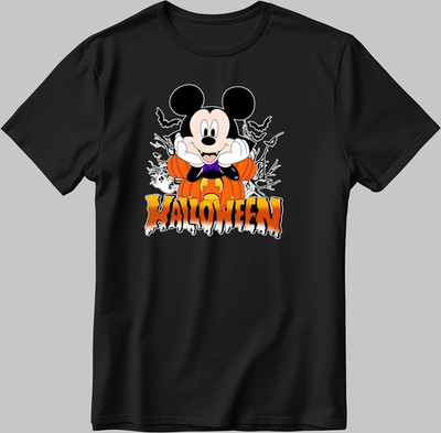 Halloween Mickey Mouse S. Sleeve Men's / Women's T Shirt V08
