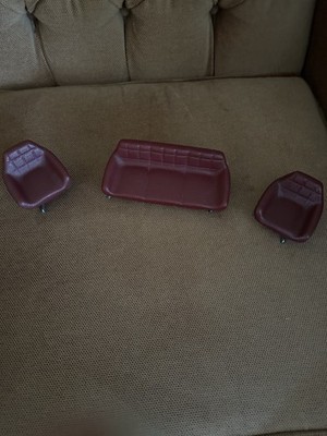 CRAILSHEIMER HANSE MCM DOLLHOUSE CHARLES ARNE SWIVEL CHAIRS - SOFA HENNIG BODO