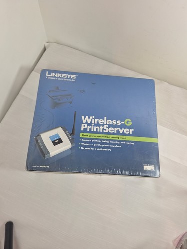 Cisco Linksys Wireless-G Print Server - New WPSM54G - Picture 3 of 18