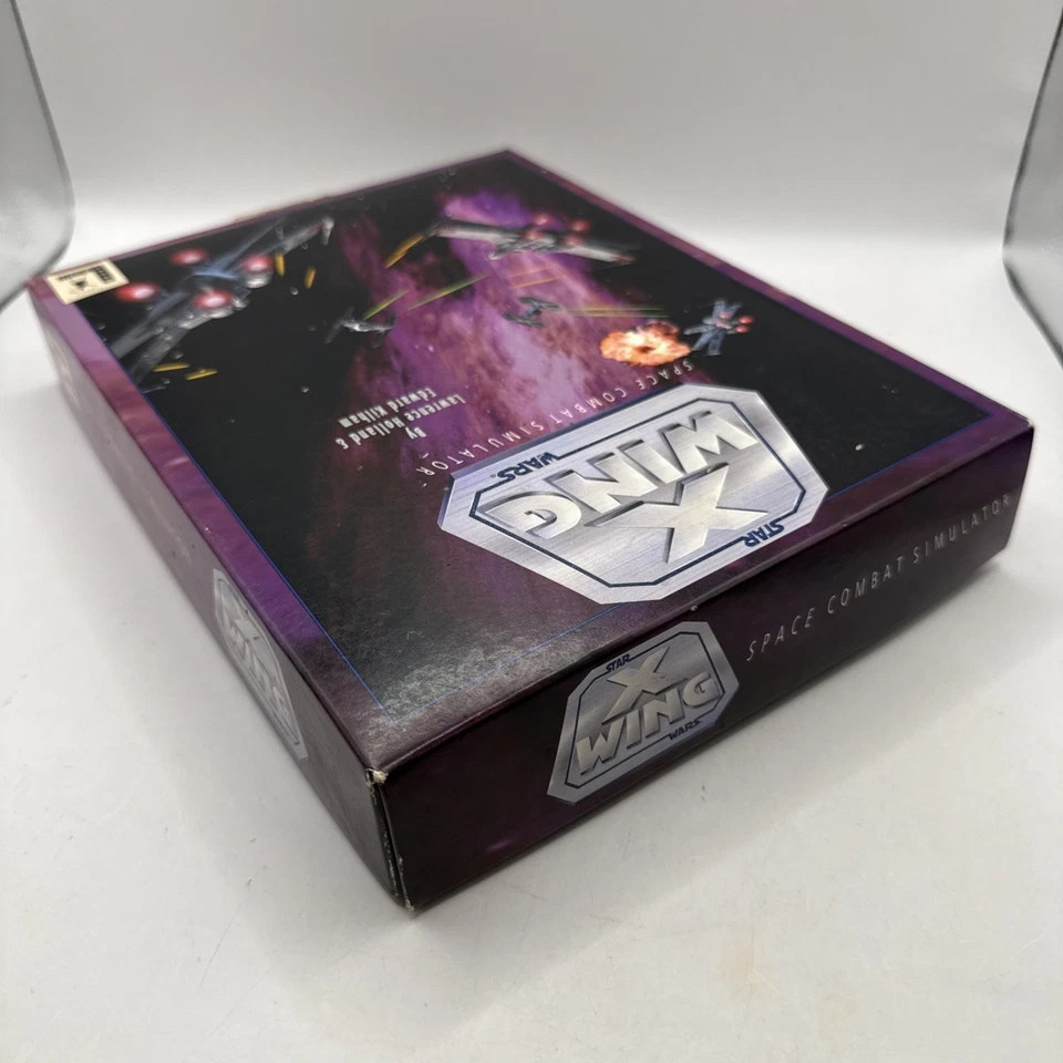 Star Wars X-Wing Space Combat Simulator PC 3,5" Big Box - Box Only + Manual - Image 3 of 4