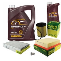 Mann Inspektionspaket 6L Mannol Energy 5W-30 FüR VW Golf III 2.8 VR6 Vento