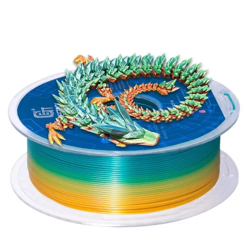 10 kg dégradé couleur arc-en-ciel régulier PLA Geeetech PLA filament 1,75 mm 1 kg/bobine - Photo 4/9