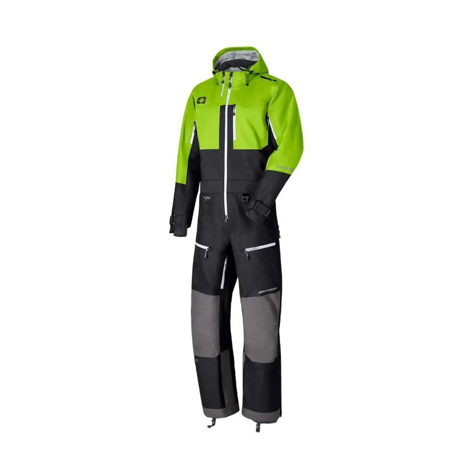 Polaris Men's Teton Monosuit Black & Lime 2865301 | eBay