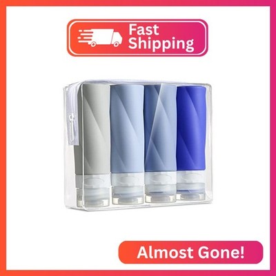 Gemice Travel Bottles for Toiletries, 3oz Tsa Approved Travel Size Containers BP