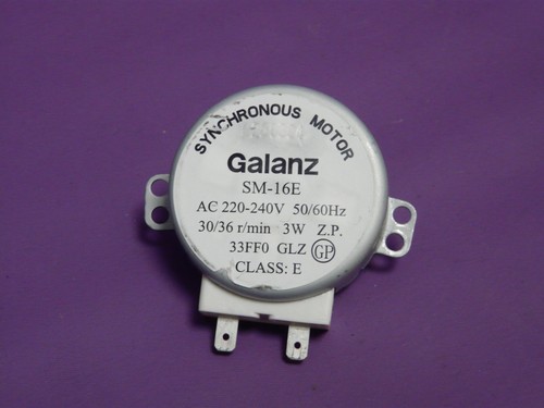 Drehtellermotor Motor  Galanz  SM-16E für Mikrowelle 30/36R.P.M 3W  AC 220V