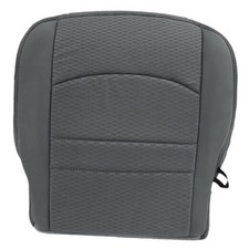Cloth Driver Side Bottom Seat Cover Compatible with Dodge Ram 1500 2500 Gray