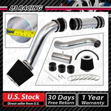 Black Cold Air Intake Kit+ Dry Filter For 91-93 Ford Thunderbird 5.0L V8 Base LX