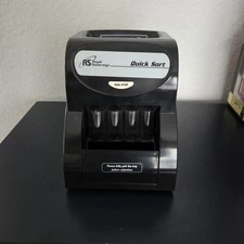 Royal Sovereign Quick Sort Counter Top Coin Sorting Machine QS-1AC  Tested/works