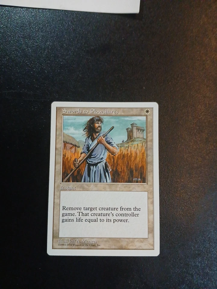 Magic The Gathering Swords to Plowshares Anthologies Light Play Condition ●246 - Image 2 of 4