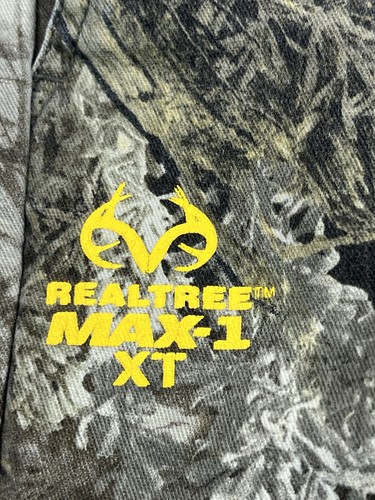 Realtree Camo Cargo Pants Max-1 XT Straight Leg Men’s Size 33x31 Hunting Outdoor - Picture 3 of 14