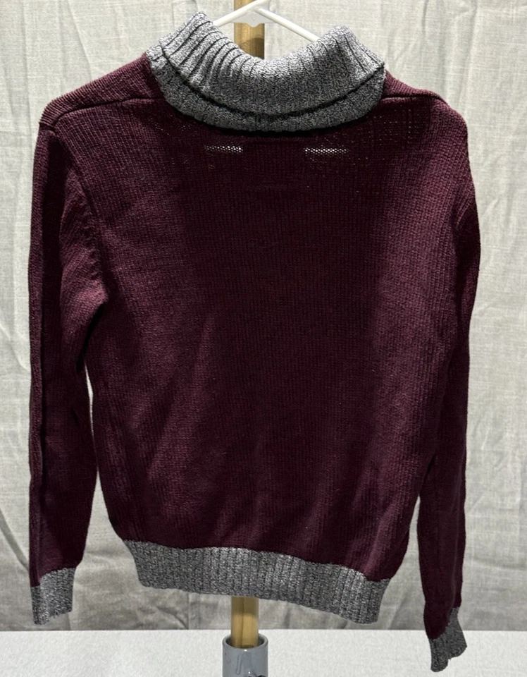 Sean John Kids Sweater Burgundy Size M - Image 2 of 4
