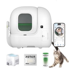 PETKIT AI-Camera Self Cleaning Automatic Litter Box WiFi App Control Odor-Free